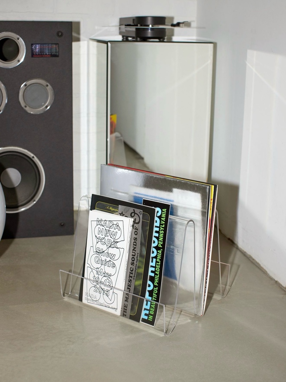 Urban Outfitters Acrylic Record Organizer - Picture 4 of 4